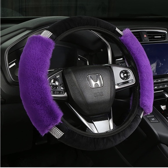 4PC Universal Steering Wheel Cover Set - Picture 3 of 4